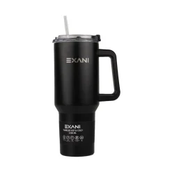 Exani Retkeilytarvikkeet*termosmuki Tumbler 1,2 l musta