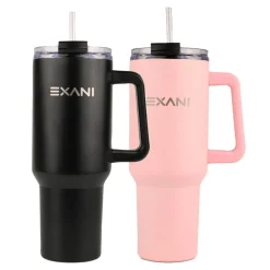 Exani Retkeilytarvikkeet*termosmuki Tumbler 1,2 l musta