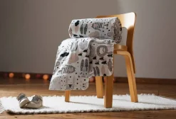 Familon Lastenhuone|Vuodetekstiilit*Kaverit Organic vauvan pl+tl setti 85x125/35x45 kaakao