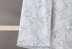 Familon Lastenhuone|Vuodetekstiilit*Norppa Organic lasten pl+tl setti  mustavalk 120x160/40x60