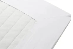 Familon Vuodetekstiilit*Percale Organic muotolakana valkoinen 90x200+20