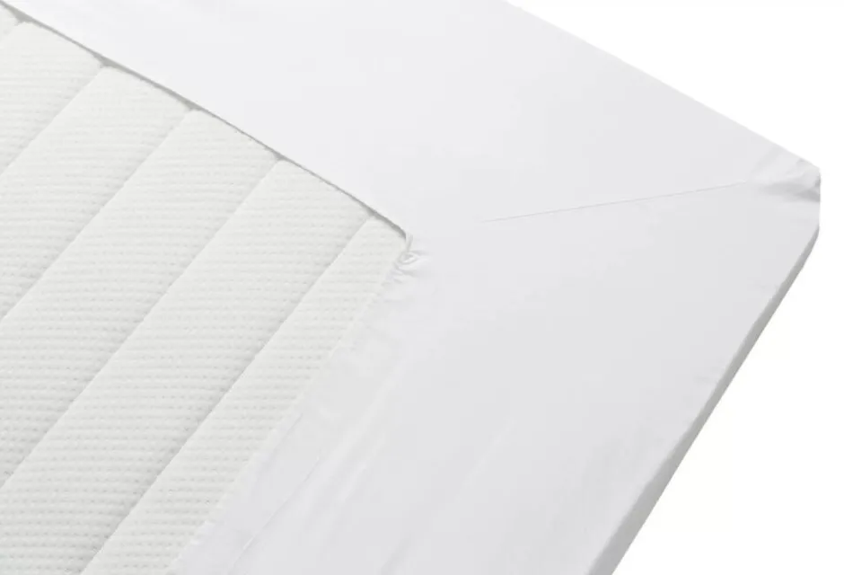 Familon Vuodetekstiilit*Percale Organic muotolakana valkoinen 90x200+20