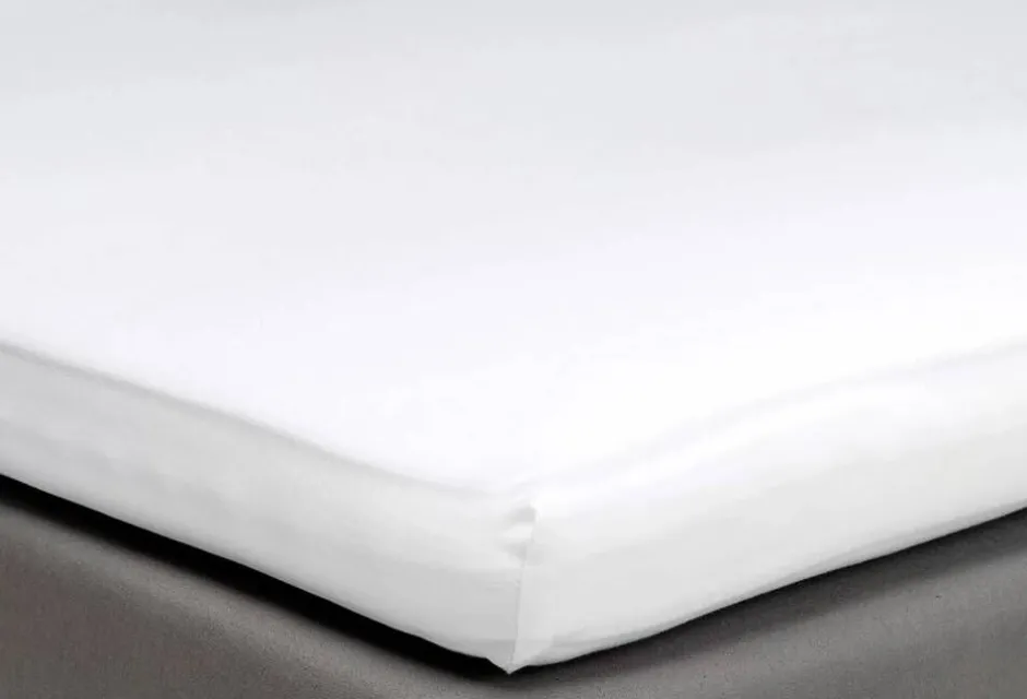 Familon Vuodetekstiilit*Percale Organic muotolakana valkoinen 90x200+20