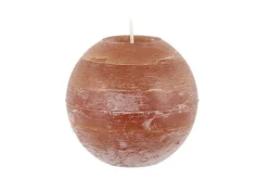 Fanni K Home Kynttilät Ja Huonetuoksut*pallokynttilä Rustiikki 12 cm cashew