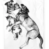 Finlayson Vuodetekstiilit*pussilakanasetti Selviytyjät 150x210+50x60 musta/valkoinen