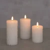 Finnlumor Koriste- Ja Kausivalot*LED-kynttiläsarja Carisma 3D liekki 3-os.