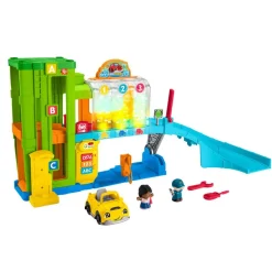 Fisher-Price Nuket Ja Kotileikki*huoltoasema Little People