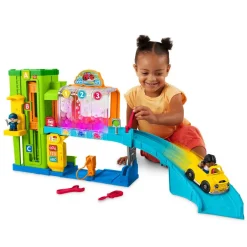 Fisher-Price Nuket Ja Kotileikki*huoltoasema Little People