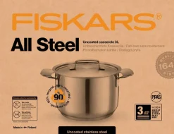 Fiskars Keittoastiat*All Steel kattila 3 L