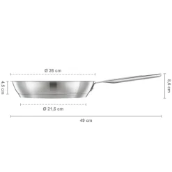 Fiskars Paistoastiat*All Steel paistinpannu 26 cm