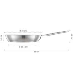 Fiskars Paistoastiat*All Steel paistinpannu 28 cm