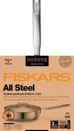 Fiskars Paistoastiat*All Steel paistokasari 26 cm