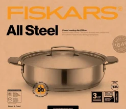 Fiskars Paistoastiat*All Steel paistovuoka 28 cm