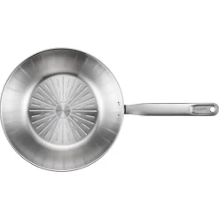 Fiskars Paistoastiat*All Steel pure wokkipannu 28 cm, pinnoittamaton