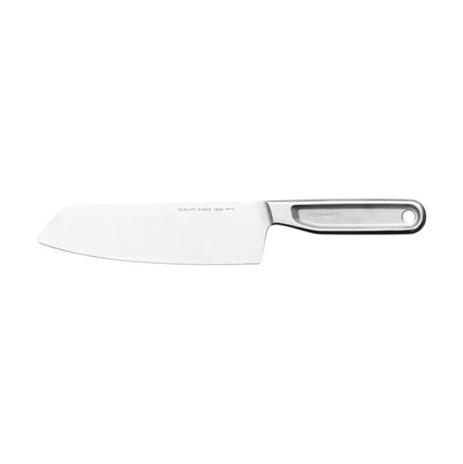 Fiskars Veitset Ja Leikkuulaudat*All Steel Santoku veitsi