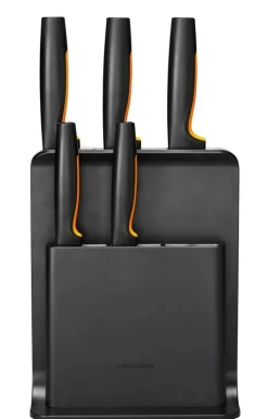 Fiskars Veitset Ja Leikkuulaudat*Functional Form veitsitukki muovi (sis. 5 veistä)