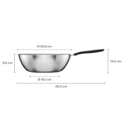Fiskars Paistoastiat*Functional Form wokkipannu 28 cm