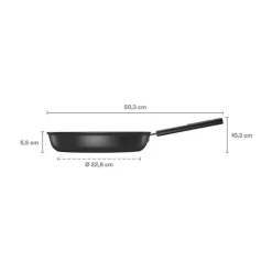 Fiskars Paistoastiat*Hard Face Paistinpannu 28 cm