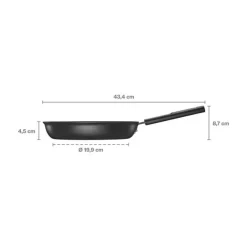 Fiskars Paistoastiat*Hard Face Paistinpannu 24 cm