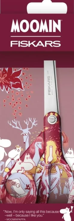 Fiskars Sakset*Muumi yleissakset 21 cm Juhlan Aika