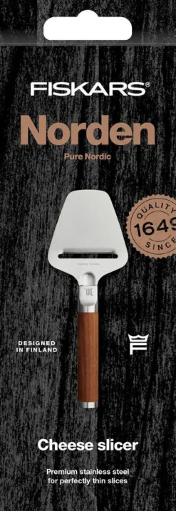 Fiskars Keittiötarvikkeet*Norden juustohöylä kovalle juustolle