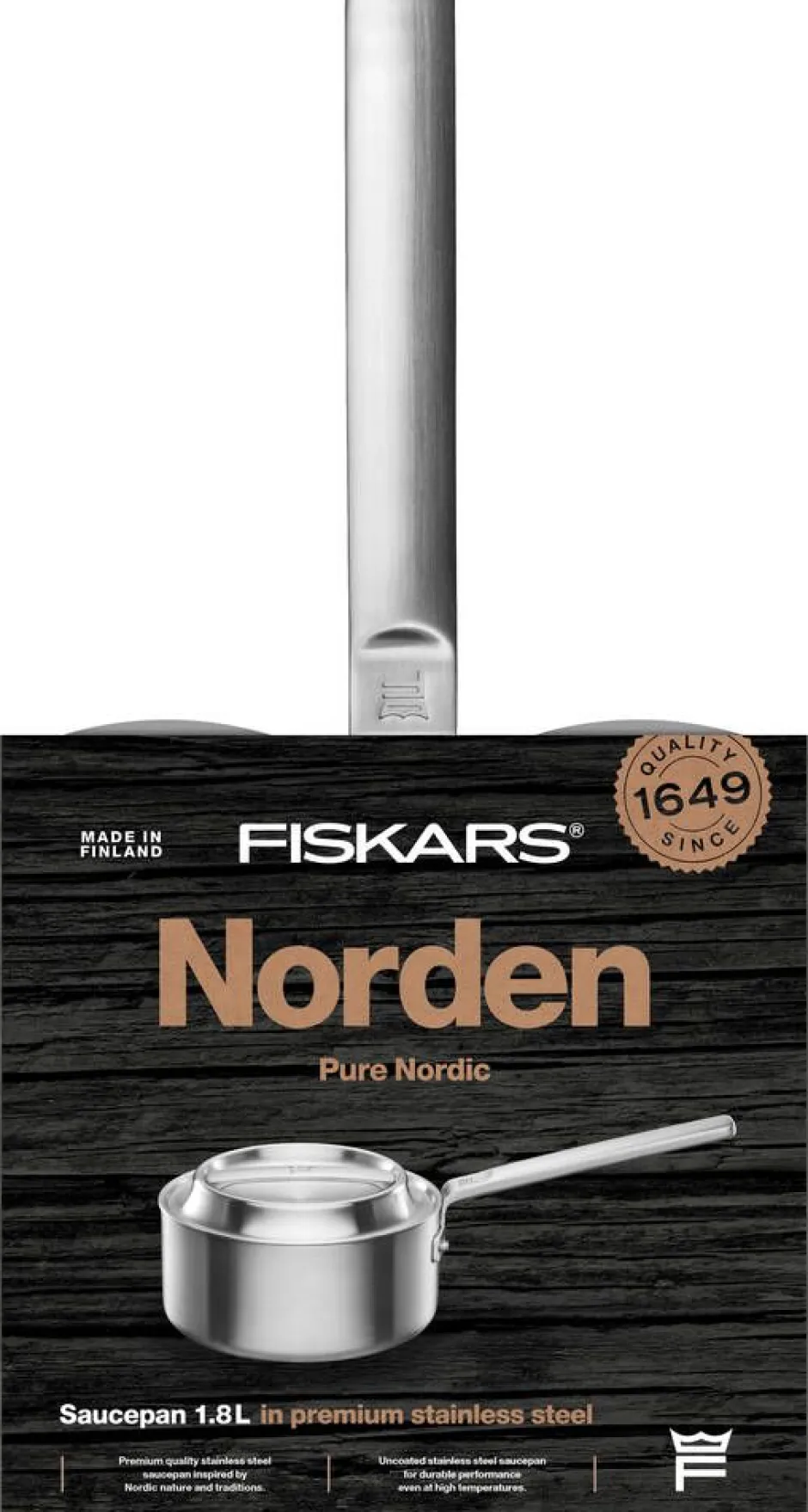 Fiskars Keittoastiat*Norden kasari 1,8 L pinnoittamaton