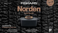 Fiskars Paistoastiat*Norden Pata ovaali 5 l