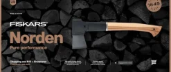 Fiskars Retkeilytarvikkeet*Norden rakentajan kirves N10 ja teroitin, setti
