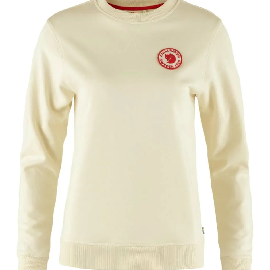 Fju00e4llru00e4ven Fleecet, Colleget Ja Hupparit*Fjällräven college 1960 Logo Badge Sweater W # 166 Acorn