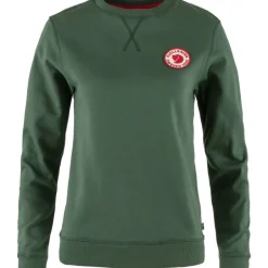 Fju00e4llru00e4ven Fleecet, Colleget Ja Hupparit*Fjällräven collegepaita 1960 Logo Badge Sweater W 679 Deep Patina