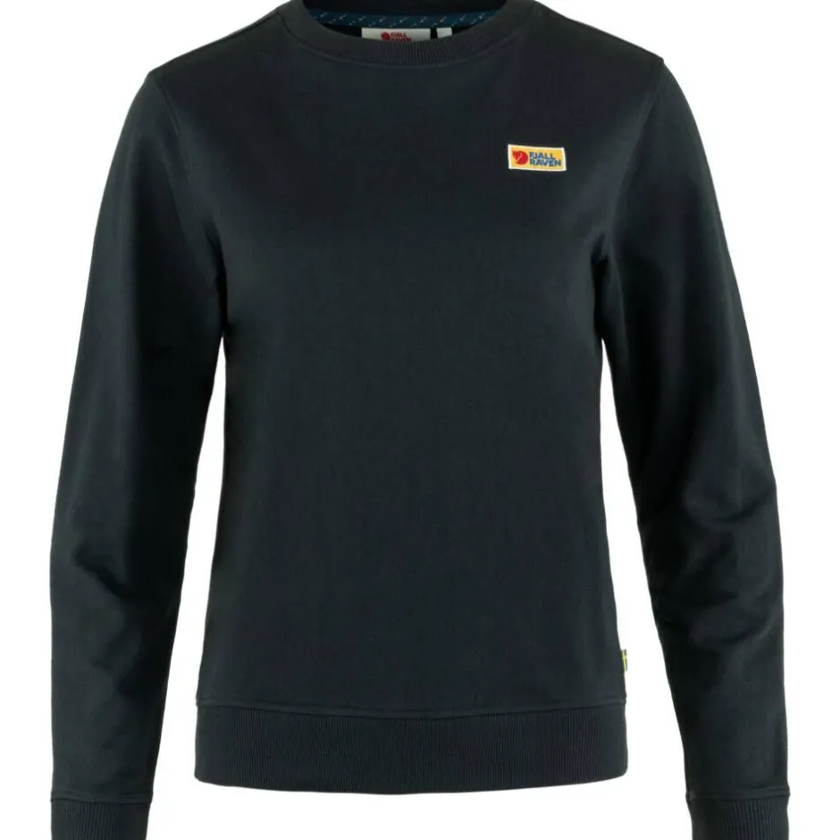 Fju00e4llru00e4ven Fleecet, Colleget Ja Hupparit*Fjällräven collegepaita Vardag Sweater W 550 Black