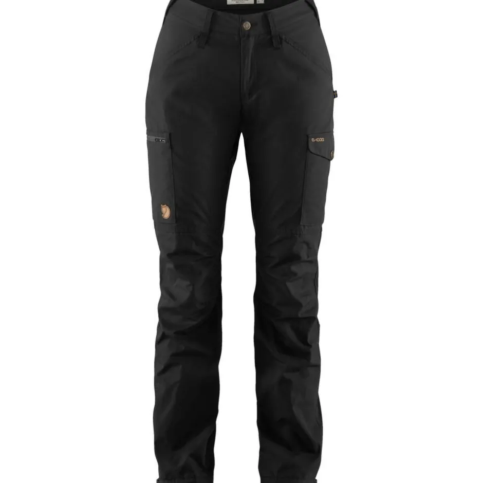 Fju00e4llru00e4ven Vaellus- Ja Metsästysvaatteet|Ulkoilu*Fjällräven housut Kaipak Curved women 356-030 Dark Garnet-Dark Grey
