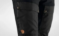 Fju00e4llru00e4ven Vaellus- Ja Metsästysvaatteet|Ulkoilu*Fjällräven housut Keb Trousers Curved Short W 550 Black