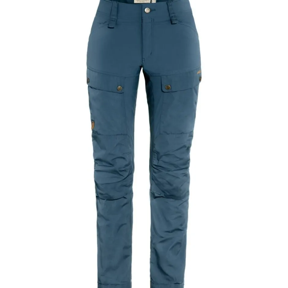Fju00e4llru00e4ven Vaellus- Ja Metsästysvaatteet|Ulkoilu*Fjällräven housut Keb Trousers Curved Short W 550 Black