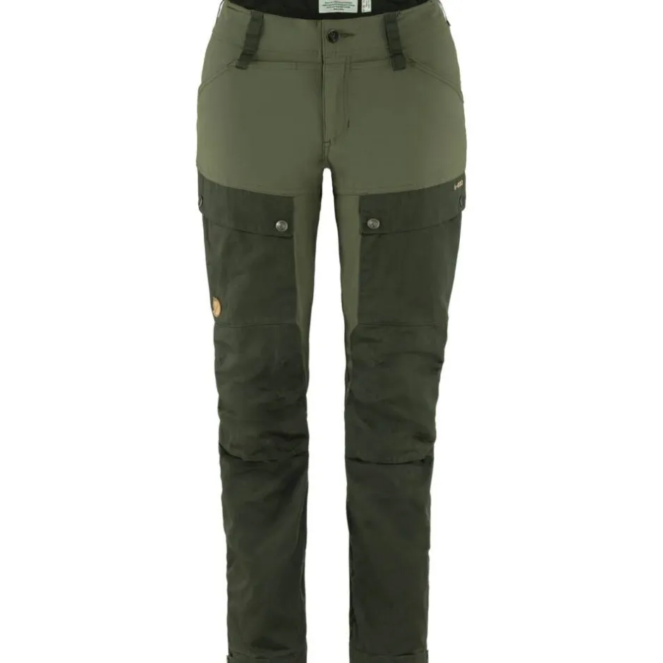 Fju00e4llru00e4ven Vaellus- Ja Metsästysvaatteet|Ulkoilu*Fjällräven housut Keb Trousers Curved Short W 550 Black