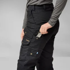 Fju00e4llru00e4ven Vaellus- Ja Metsästysvaatteet|Ulkoilu*Fjällräven housut Vidda Pro Trousers W 550 Black