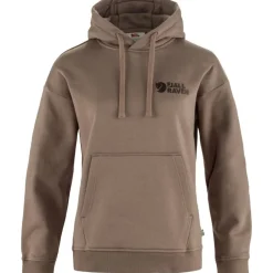 Fju00e4llru00e4ven Fleecet, Colleget Ja Hupparit*Fjällräven huppari Classic Hoodie W 244 Suede Brown
