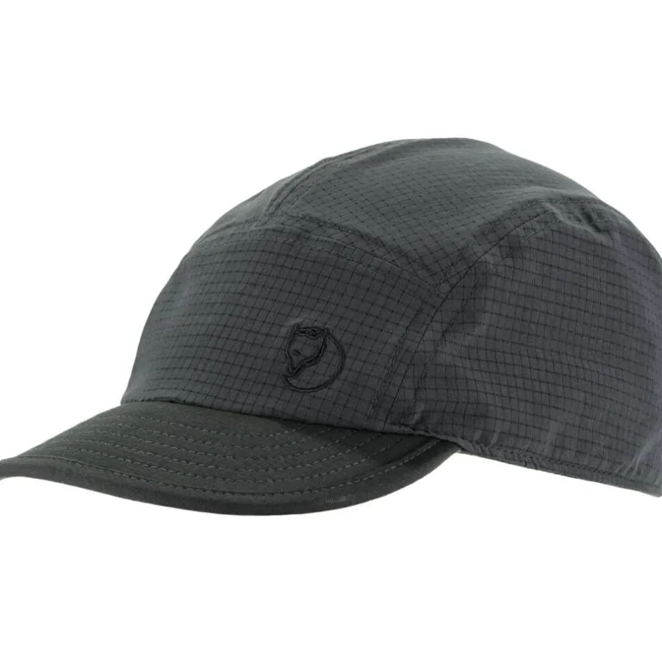 Fju00e4llru00e4ven Asusteet|Asusteet*Fjällräven lippis Abisko Trekking Cap 30 Dark Grey