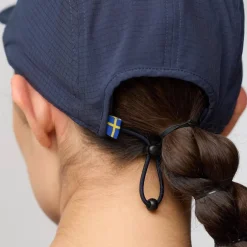 Fju00e4llru00e4ven Asusteet|Asusteet*Fjällräven lippis Abisko Trekking Cap 555 Dark Navy