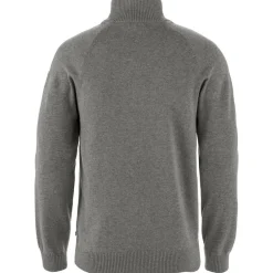 Fju00e4llru00e4ven Paidat Ja Neuleet*Fjällräven neule Övik Lite Half Zip 020-999 Grey-Melange