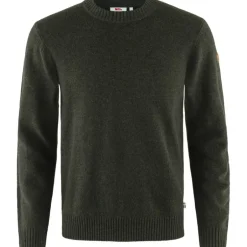 Fju00e4llru00e4ven Paidat Ja Neuleet*Fjällräven neule Övik Round-neck Sweater 633 Dark Olive