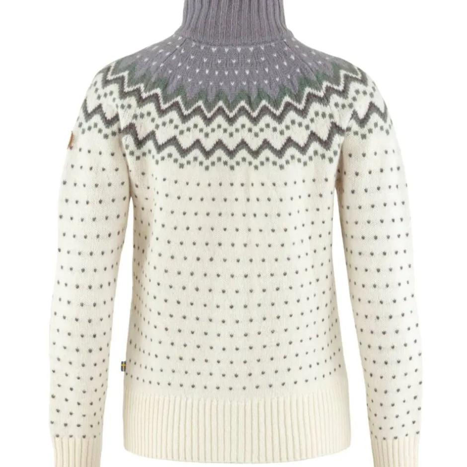 Fju00e4llru00e4ven Paidat, Neuleet Ja Topit*Fjällräven neuletakki Övik Knit Cardigan W 113-055 Chalk White-Flint Grey