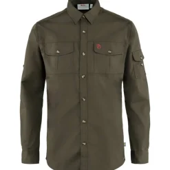 Fju00e4llru00e4ven Paidat Ja Neuleet*Fjällräven paita Singi Trekking LS 633 Dark Olive