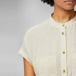 Fju00e4llru00e4ven Paidat, Neuleet Ja Topit*Fjällräven paita Övik Hemp Shirt SS W 244 Suede Brown