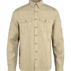 Fju00e4llru00e4ven Paidat Ja Neuleet*Fjällräven paita Övik Travel Shirt LS 195 Sand Stone