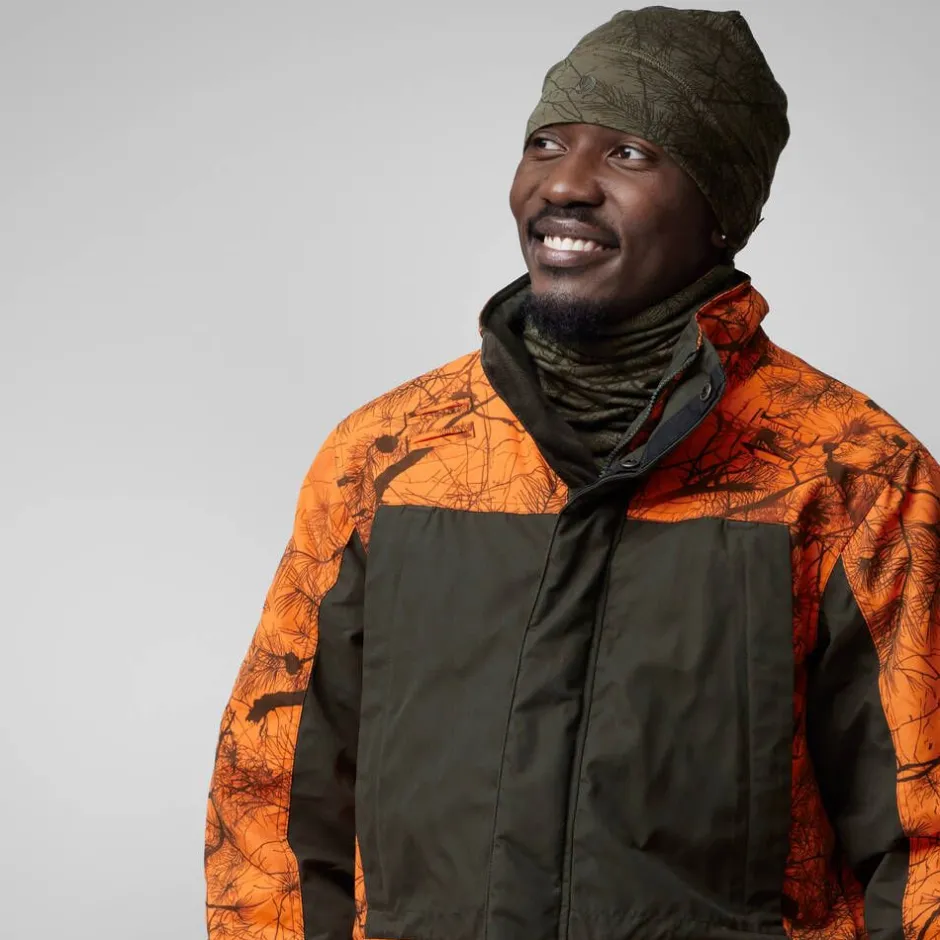 Fju00e4llru00e4ven Asusteet|Asusteet*Fjällräven pipo Lappland Beanie 626-261 Green Camo-Orange Multi Camo