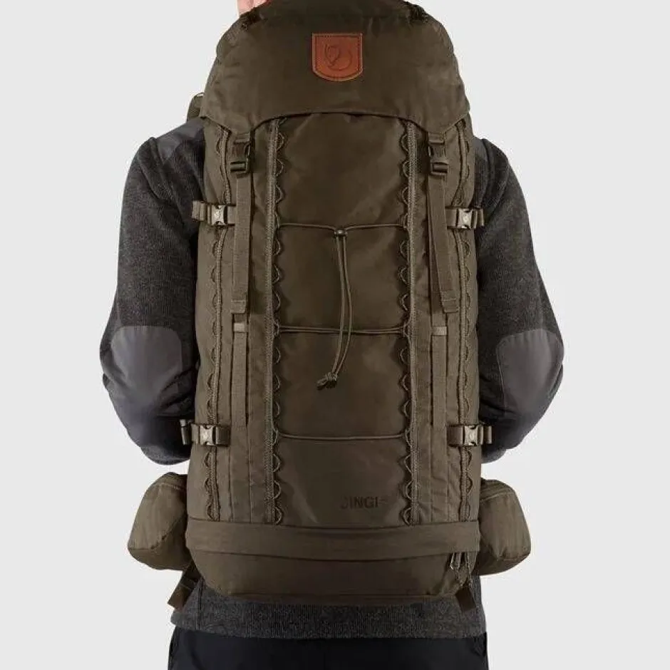 Fju00e4llru00e4ven Rinkat|Reput*Fjällräven rinkka Singi 48 L 633 Dark Olive