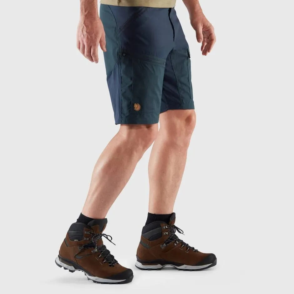 Fju00e4llru00e4ven Shortsit|Housut*Fjällräven shortsit Abisko Midsummer 030-550 Dark Grey-Black