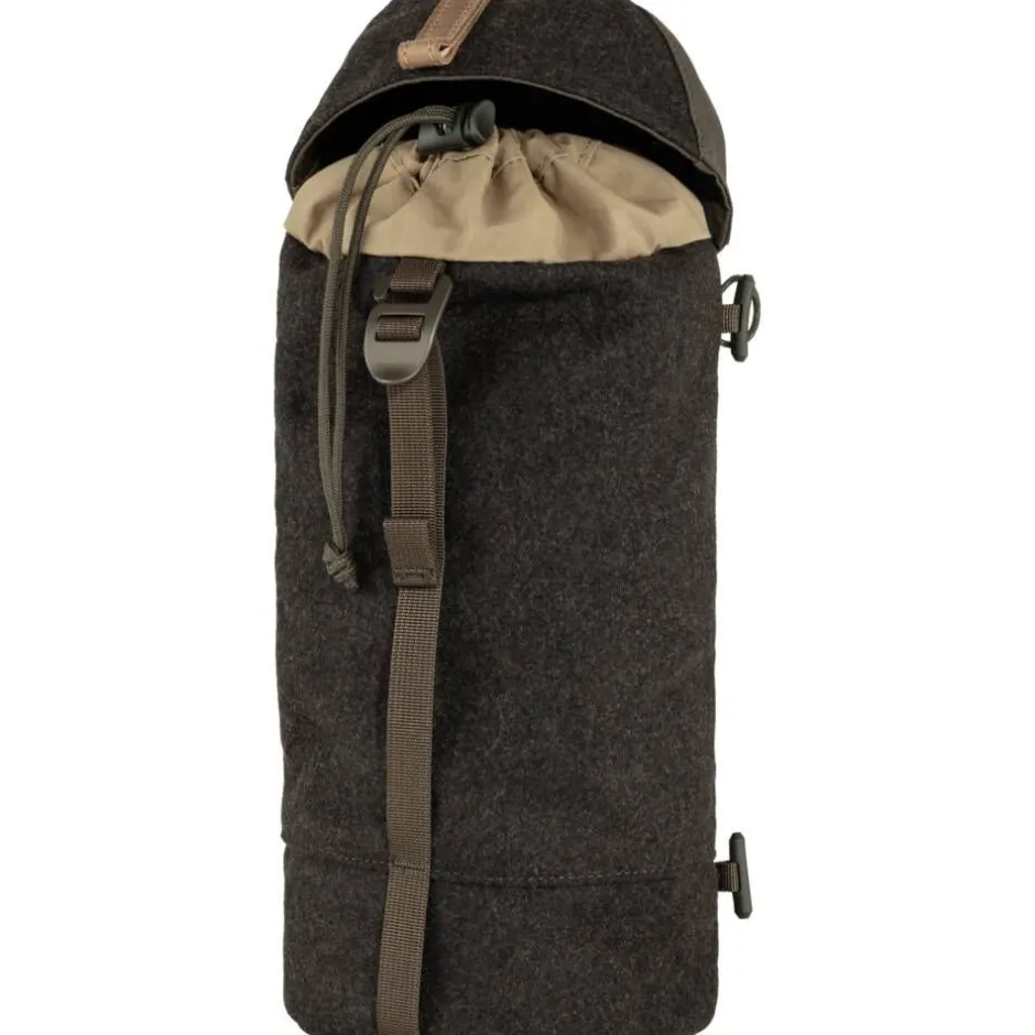 Fju00e4llru00e4ven Reput|Reput*Fjällräven sivutasku Värmland Wool Side Pocket 4 L 633-290 Dark Olive-Brown