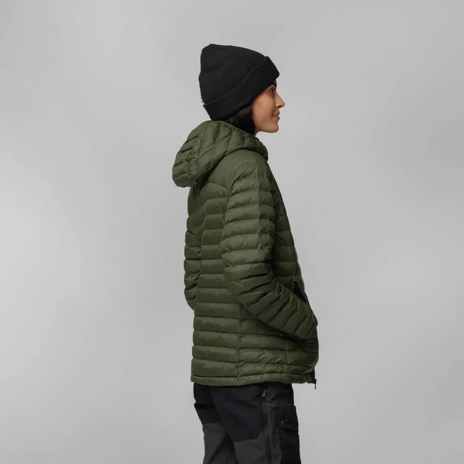 Fju00e4llru00e4ven Takit|Talvitakit*Fjällräven takki Expedition Lätt Hoodie W 614 Patina Green